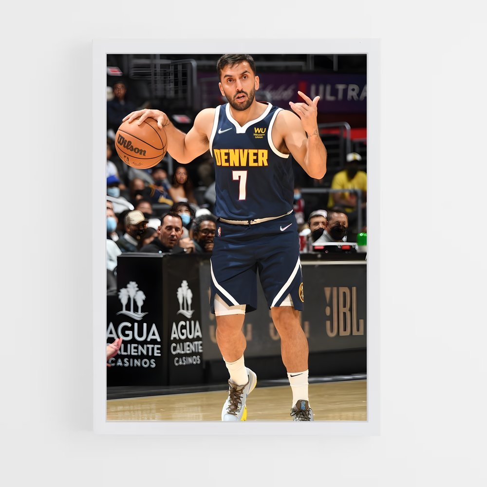Poster Dunk de Facundo – affiche Basketball (vue 3)
